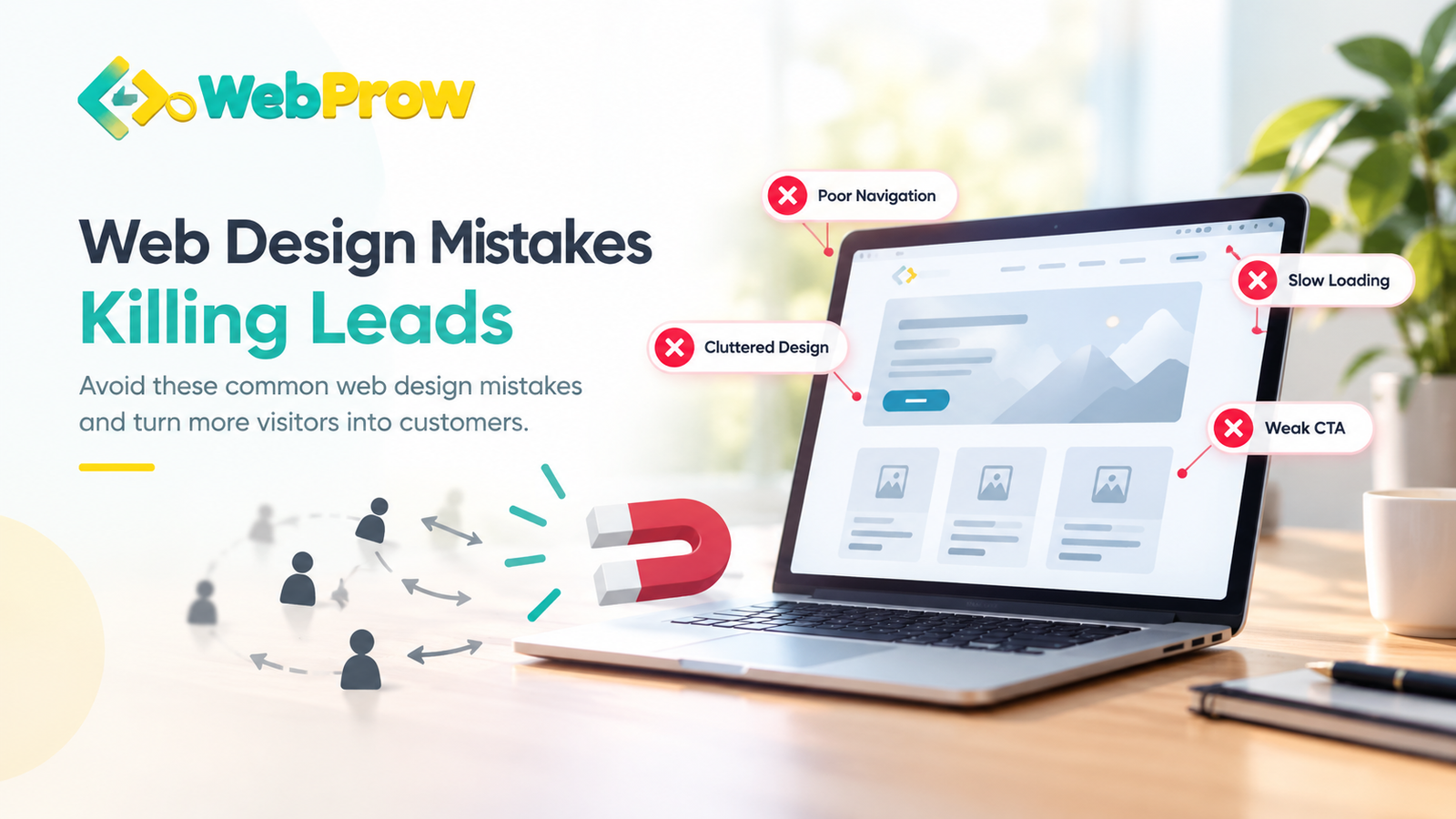 Web Design Mistakes Killing Leads